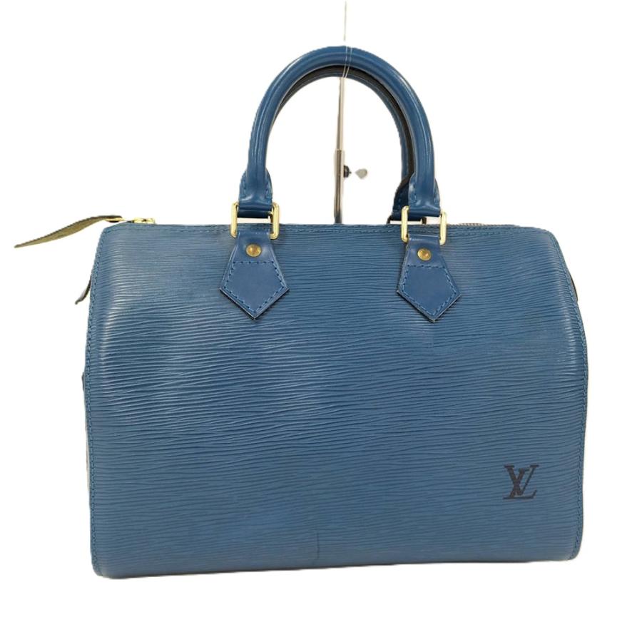 良品  ルイヴィトン スピーディー25 トレドブルー エピ M43015 LOUIS VUITTON（ルイ・ヴィトン） スピーディ25 ハンドバッグ エピ