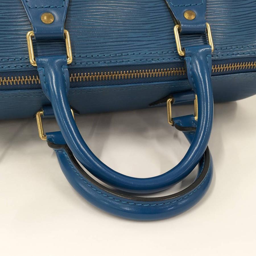 良品  ルイヴィトン スピーディー25 トレドブルー エピ M43015 LOUIS VUITTON（ルイ・ヴィトン） スピーディ25 ハンドバッグ エピ