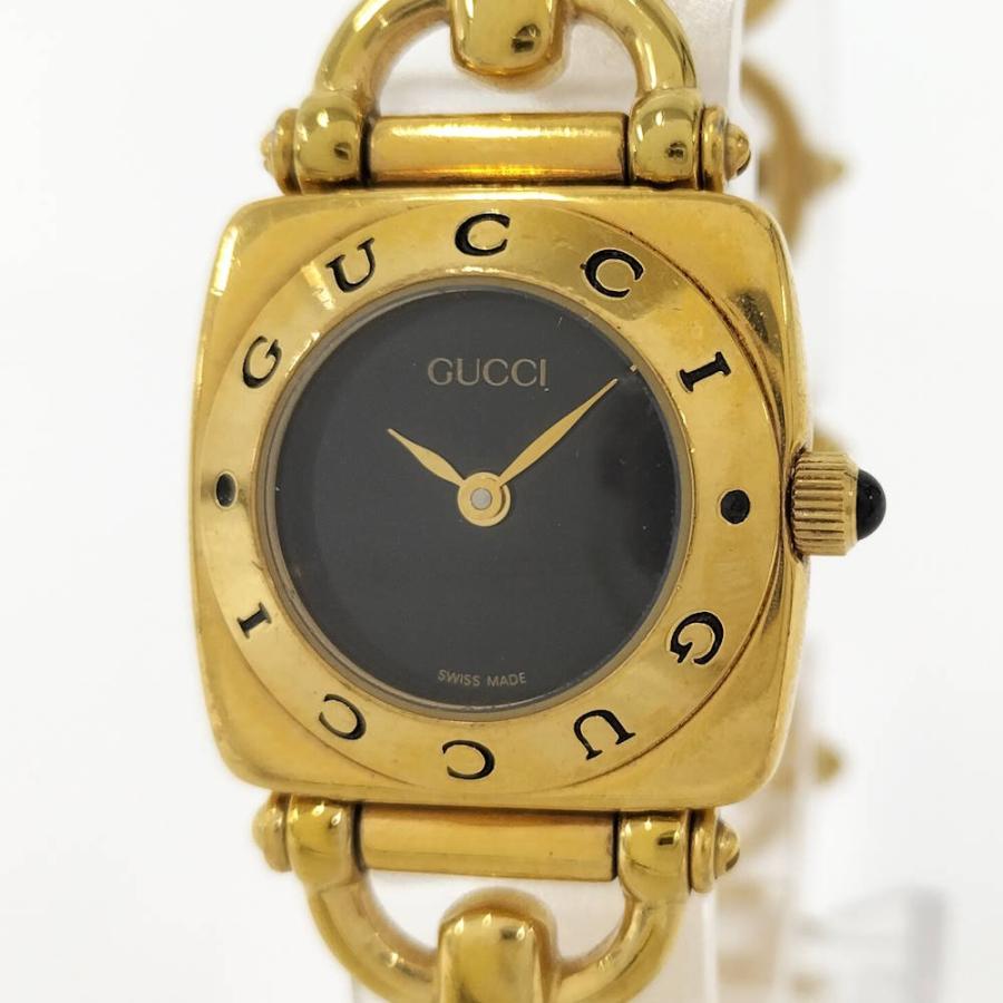GUCCI ホースビット 6400L レディースウォッチ（ゴールドトーン） GUCCI（グッチ） レディース 腕時計 ホースビット クオーツ SS メッキ
