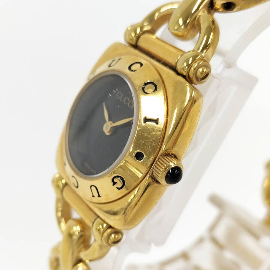 GUCCI（グッチ） レディース 腕時計 ホースビット クオーツ SS メッキ