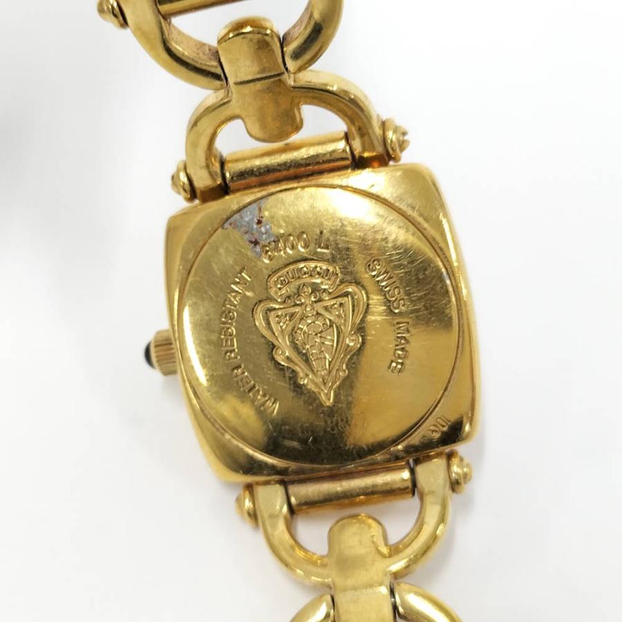 GUCCI（グッチ） レディース 腕時計 ホースビット クオーツ SS メッキ