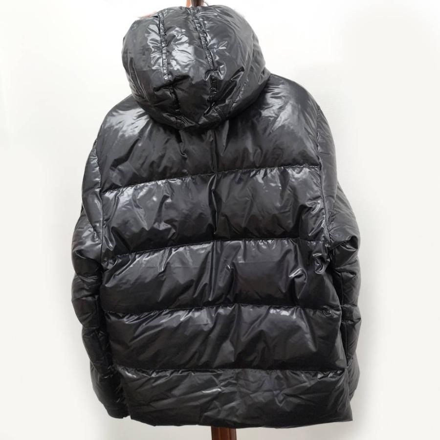 モンクレール　バジーレ　メンズＭ　黒　ブラック　ナイロン　ダウン MONCLER（モンクレール） ダウンジャケット バジーレ サイズ：1