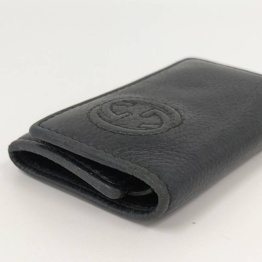 GUCCI（グッチ） GUCCI 6連キーケース インターロッキング レザー