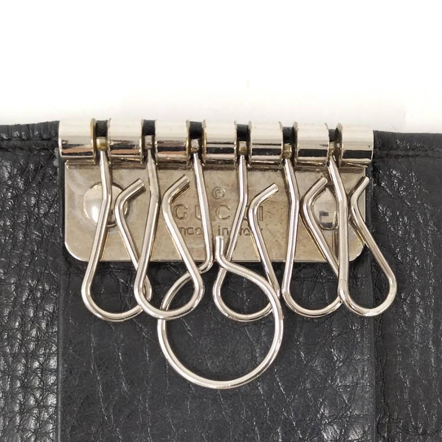 GUCCI（グッチ） GUCCI 6連キーケース インターロッキング レザー