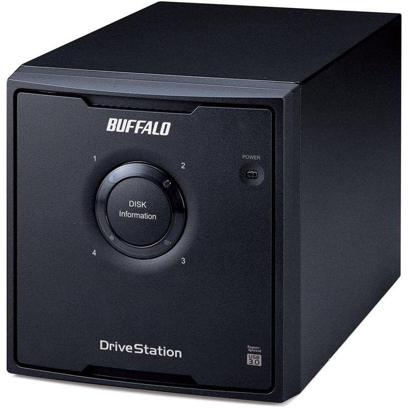 外付ハードディスクドライブ 4TB 外付けハードディスク BUFFALO RAID5対応 USB3.0用 4ドライブモデル HD-QL4TU3/R5J｜jjhouse｜03