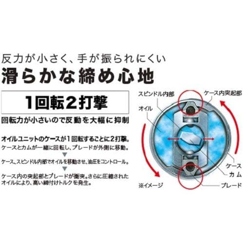 電動インパクトドライバー 黒 ハンドツール マキタ ソフトインパクトドライバTS131(14.4V) トルク40Nm 6Ahバッテリ2本・充電器付 TS131DRGXB｜jjhouse｜07