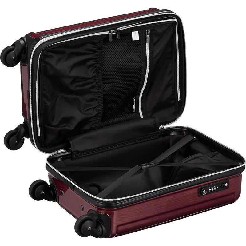 商品コード バーガンディ スーツケース ヒロコ コシノ オム 30L 42 cm 2.4kg 日帰り~2泊対応 TSAロック付き マチ幅調節機能付き