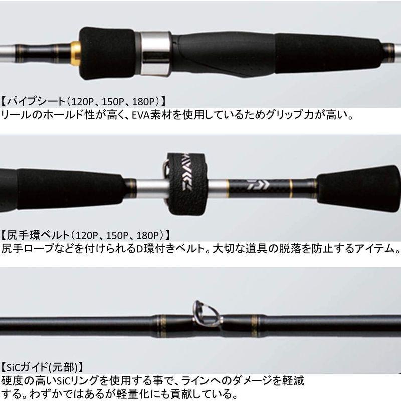 チヌ落とし込み・イカダ竿 イカダ・V 120P・V 釣り竿 ダイワ(DAIWA) イカダ・カセ・チヌ専用竿 飛竜｜jjhouse｜04