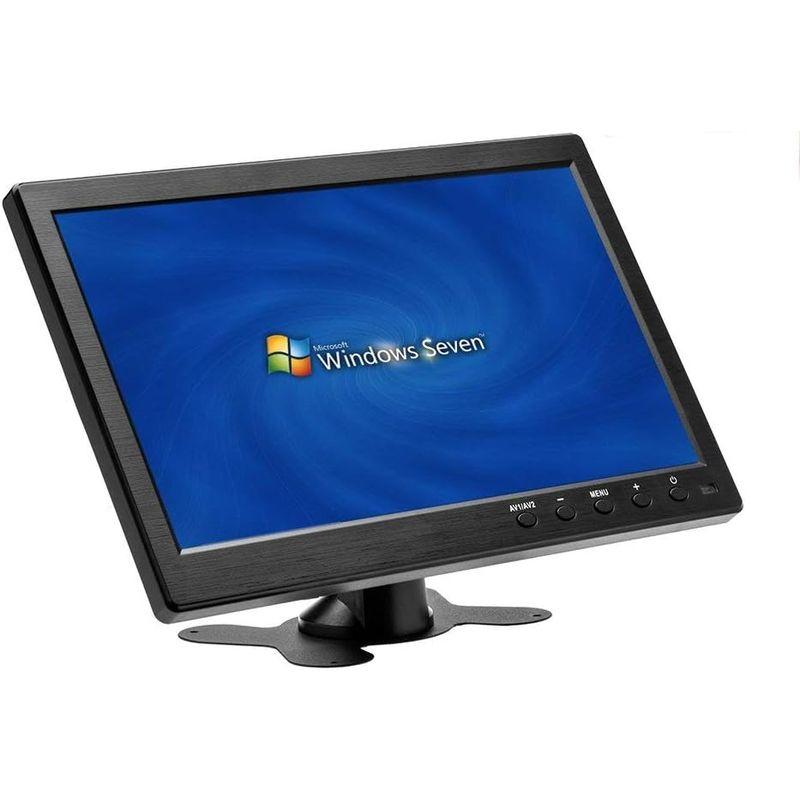 カー用モニター 10.1インチ液晶小型モニター 1024X600解像度 DC12V車載ディスプレイ VGA HDMI BNC AV 入力 スピーカー内蔵｜jjhouse｜08