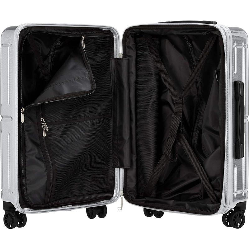 スーツケース エー・エル・アイ AliMax2 ハードキャリー 拡張シリーズ 61 cm ウェーブシルバー｜jjhouse｜02