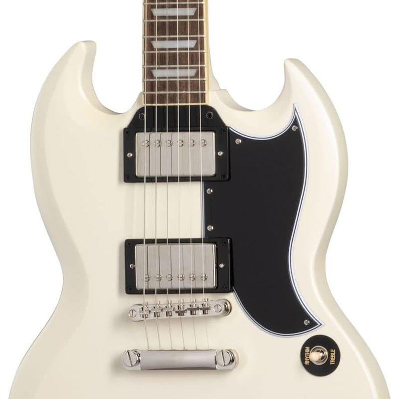 エレキギター Epiphone / 1961 Les Paul SG Standard Aged Classic White エピフォン｜jjhouse｜08