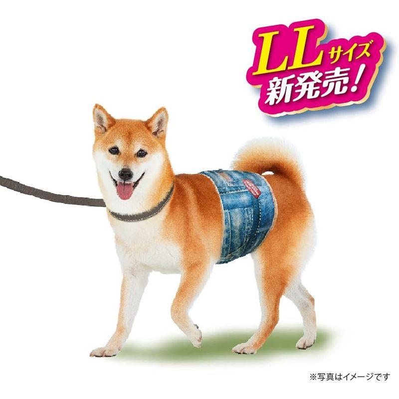 ペット用品 マナーウェア 犬用 おむつ 男の子用 LLサイズ 中型犬用 256枚 (32枚×8袋) おしっこ ユニチャーム｜jjhouse｜03