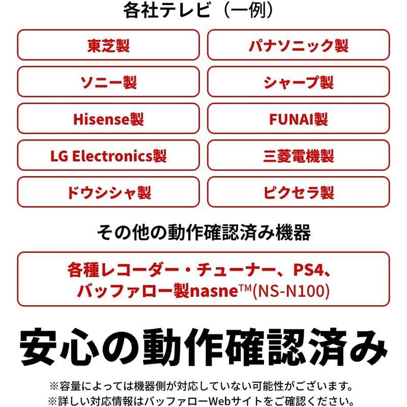 外付けハードディスクドライブ バッファロー USB3.2(Gen.1)対応外付けHDD 2TB ホワイト HD-LE2U3-WB｜jjhouse｜08