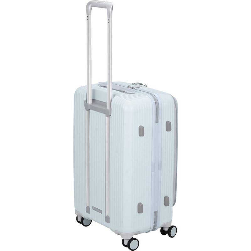 当日発送分 スーツケース イノベーター グッドサイズ 多機能モデル INV155 保証付 62 cm 3.9kg TSAロック ペールブルー
