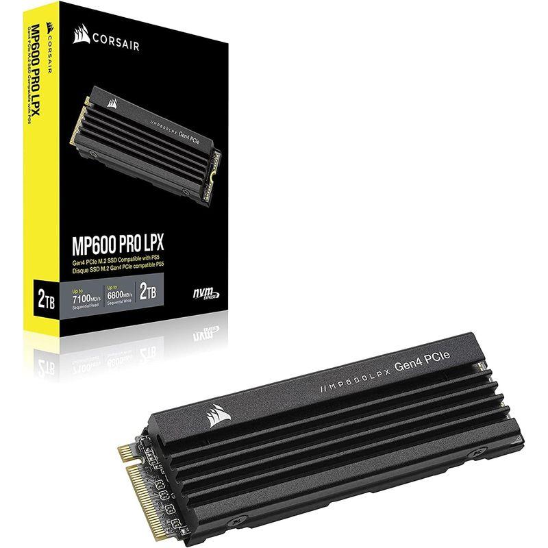 【メーカー公式ショップ】 コンピューターパーツ CORSAIR MP600 PRO Low Profileシリーズ 2TBモデル LPX PCIe Gen4 x4 NVMe M.2 SSD