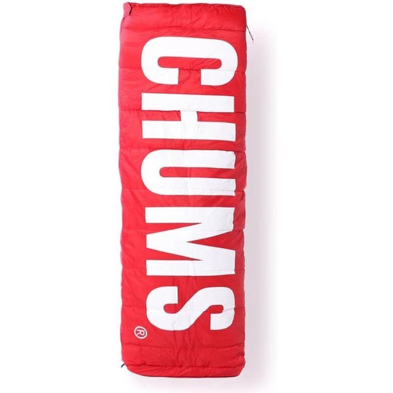 寝袋 チャムス (CHUMS) スリーピングバッグ チャムスロゴ 10度 レッド H182×W76cm CH09-1251-R001-00｜jjhouse｜07