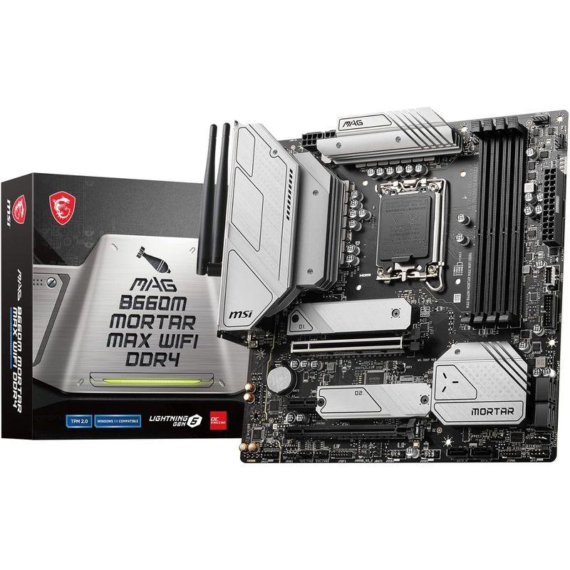 マザーボード MSI MAG B660M MORTAR MAX WIFI DDR4 Micro-ATX Intel B660チップセット搭載｜jjhouse｜03