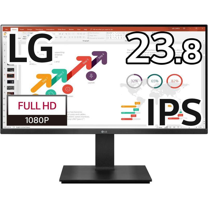 コンピューターディスプレイ LG モニター ディスプレイ 24BP450Y-B 23.8インチ IPS フルHD ビジネスモニター/高さ調整/ピボット/スイベル/フリッ｜jjhouse｜11