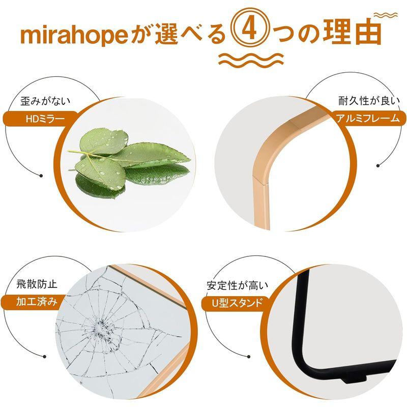 家具 mirahope 全身鏡 姿見 スタンドミラー 151*39CM アルミフレーム 全身 鏡 壁掛け 全身ミラー すがたみかがみ ミラー 立て 全身鏡 姿見 スタンドミラー 151*39CM アルミフレーム 全身 鏡 壁掛け 全身ミラー すがたみかがみ ミラー 立て 　