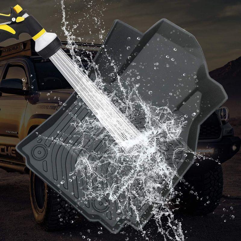 年末のプロモーション Orealauto トヨタ ライズ RAIZE ダイハツ ロッキー ROCKY フロアマット 防水 3d ゴム TPE素材 純正 滑り防止