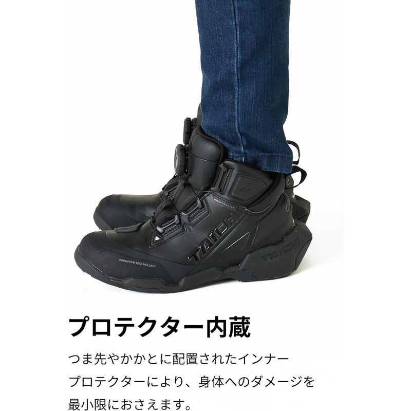 RSタイチ(アールエスタイチ) 13DRYMASTERアローシューズ BLACK 26.0cm RSS013｜jjhouse｜03