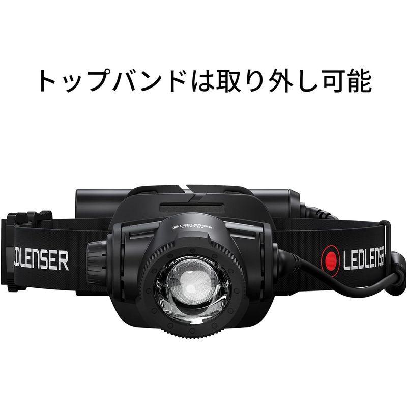 Ledlenser(レッドレンザー) H15R Core LEDヘッドライト USB充電式 日本正規品 Black 小｜jjhouse｜05