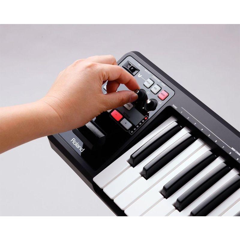 オンライン半額商品 MIDIコントローラー ホワイト MIDIキーボード Roland MIDI Keyboard Controller A-49-WH