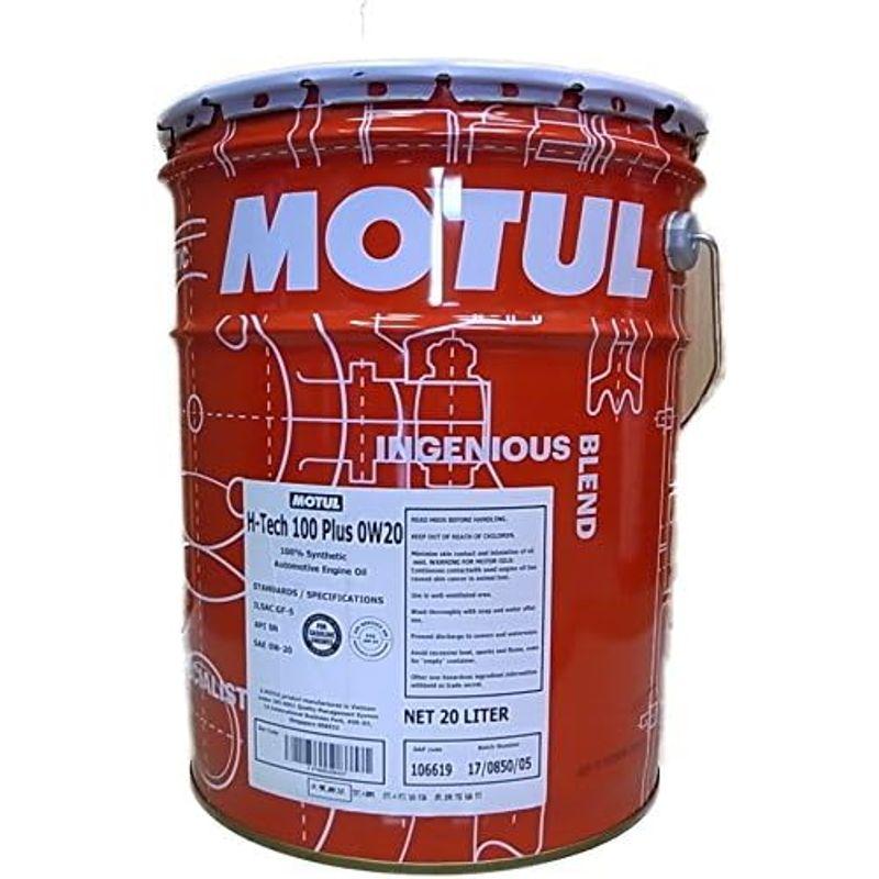 MOTUL(モチュール)H-TECH 100 PLUS(H-テック 100プラス) 0W20 エンジンオイル 100%化学合成 20L 正規｜jjhouse｜03