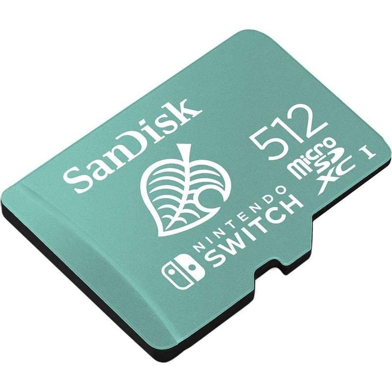 SanDisk 512GB UHS-I Class 10 U3 microSDXC Memory Card for Nintendo Swi｜jjhouse｜04