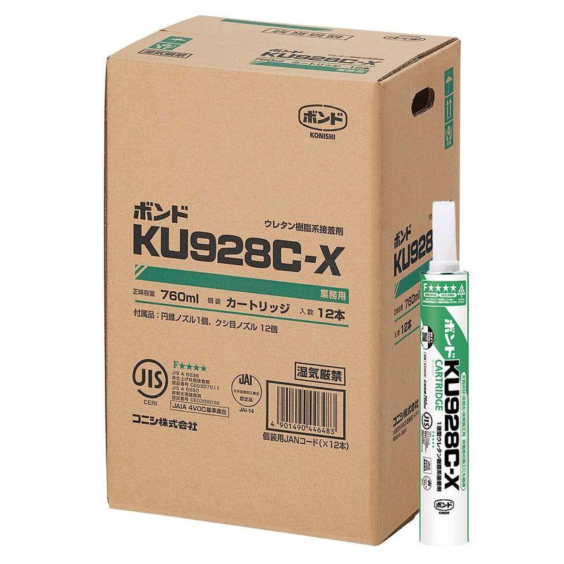 コニシ 箱売り ボンド 1液型ウレタン樹脂系接着剤 KU928C-X 760ｍｌ 12本入り｜jjhouse｜05