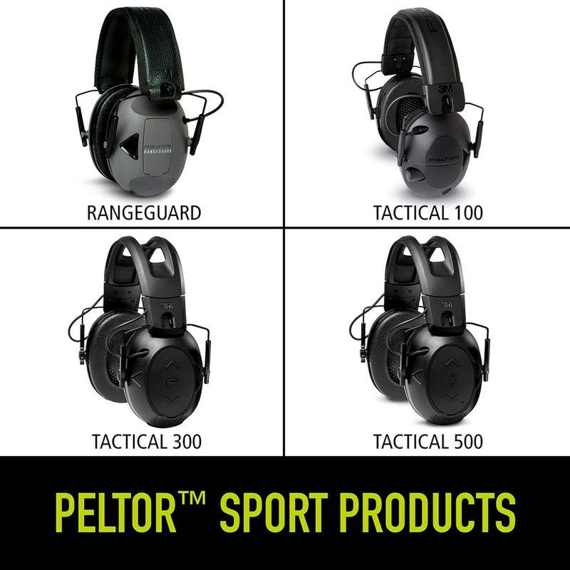 安全イヤーマフ Electronic Hearing Protector Peltor Sport Tactical 100 (TAC100) by 3M 防音イヤーマフ｜jjhouse｜07