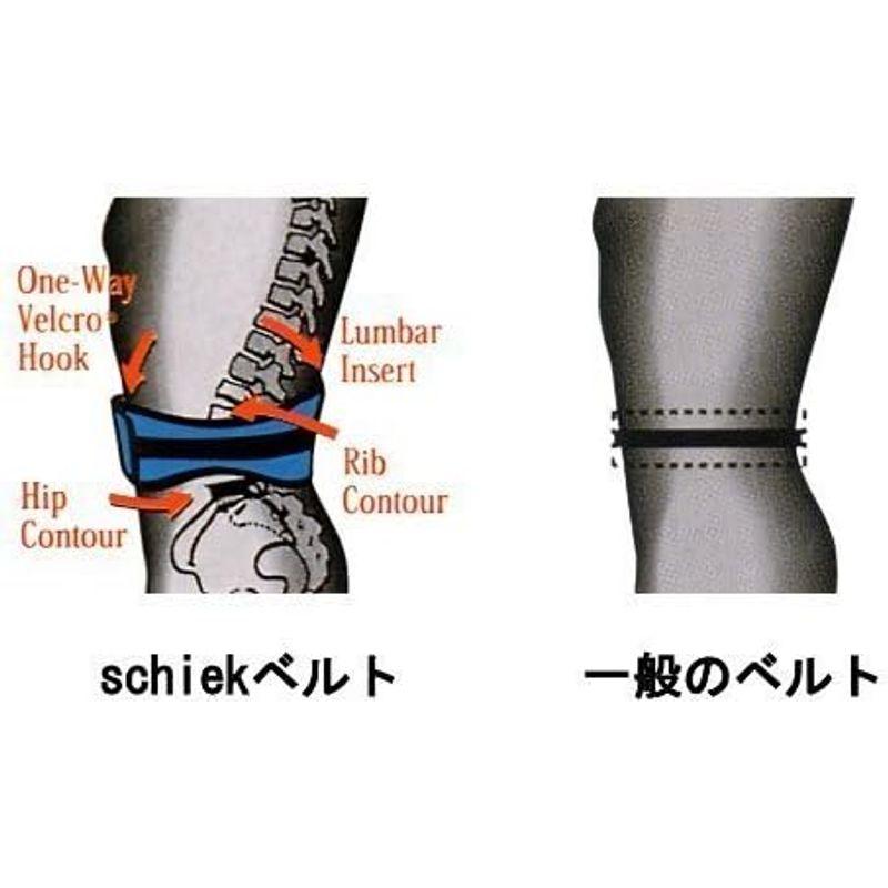 ウェイトトレーニング用ベルト リフティングベルト Schiek(シーク) 4004 ロイヤルブルー日本正規品 (XS 61cm-71cm)｜jjhouse｜04