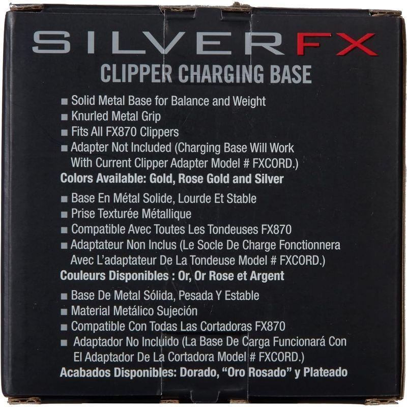 【海外正規品】激安通販 BabylissPRO Barberology FX870 SILVERFX プロフェッショナル クリッパー 充電ベース