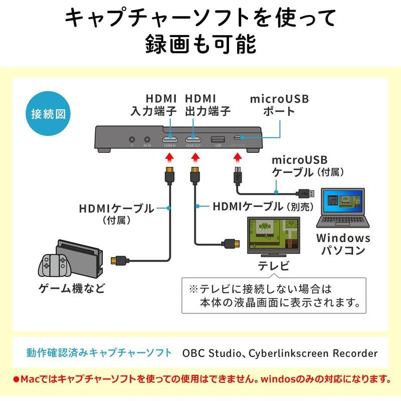 イーサプライ ビデオキャプチャー AV接続 HDMI接続 デジタル保存 ビデオテープ テープダビング モニター確認 USB/SD保存 HDM｜jjhouse｜03