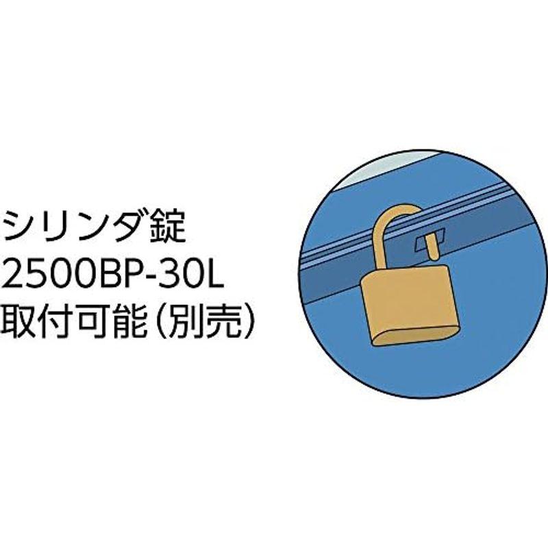 ツールボックス ブルー TRUSCO(トラスコ) 2段式工具箱 412X220X289 GL-410-B｜jjhouse｜11