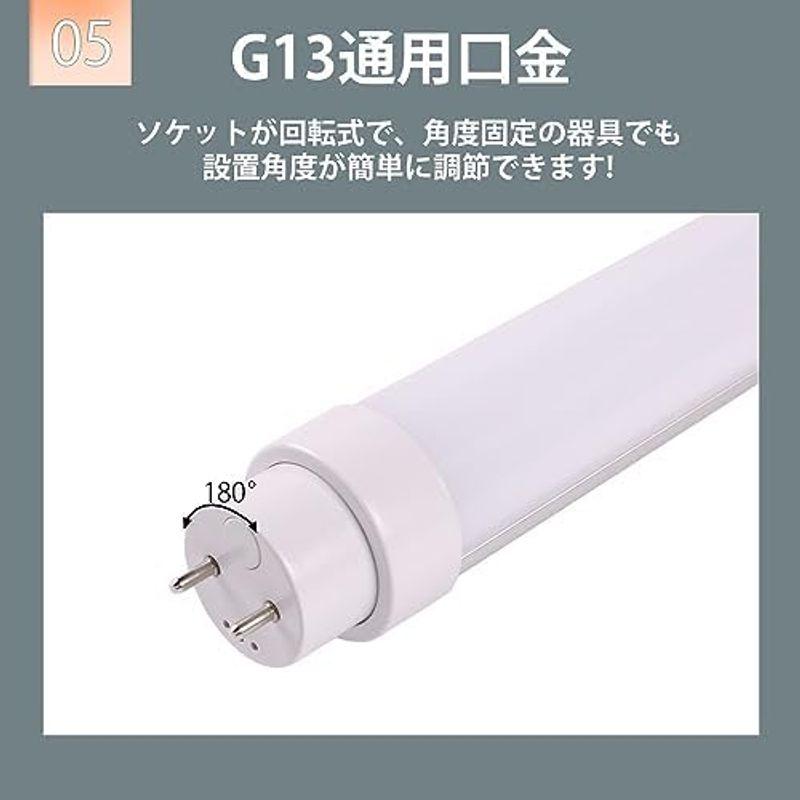 35W相当 4本入れ 超高輝度 配線工事不要 35w形 直管LED蛍光灯 18W消費電力 直管形蛍光灯 3600lm 35W形相当 1000｜jjhouse｜05