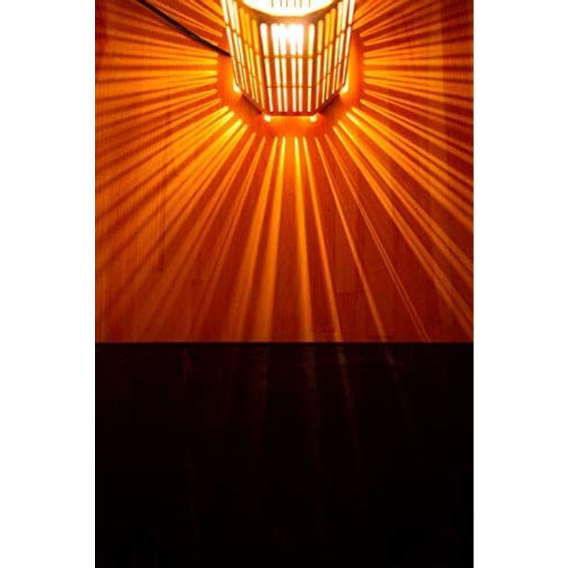 テーブルランプ 青森ヒバ製 組子照明 LED電球 木のあかり かがやき 照明器具 国産手作り｜jjhouse｜04