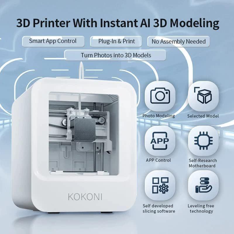 KOKONI 多機能3Dプリンター 卓上3Dプリンタ、ポータブル3D KOKONI 多機能3Dプリンター 卓上3Dプリンタ、ポータブル3D