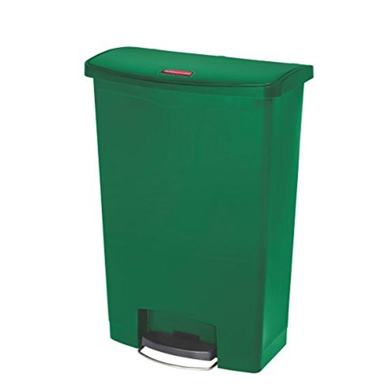 ラバーメイド(Rubbermaid) フロントステップ Slim Jim ステップオンコンテ 緑 50L 1883584｜jjhouse｜12