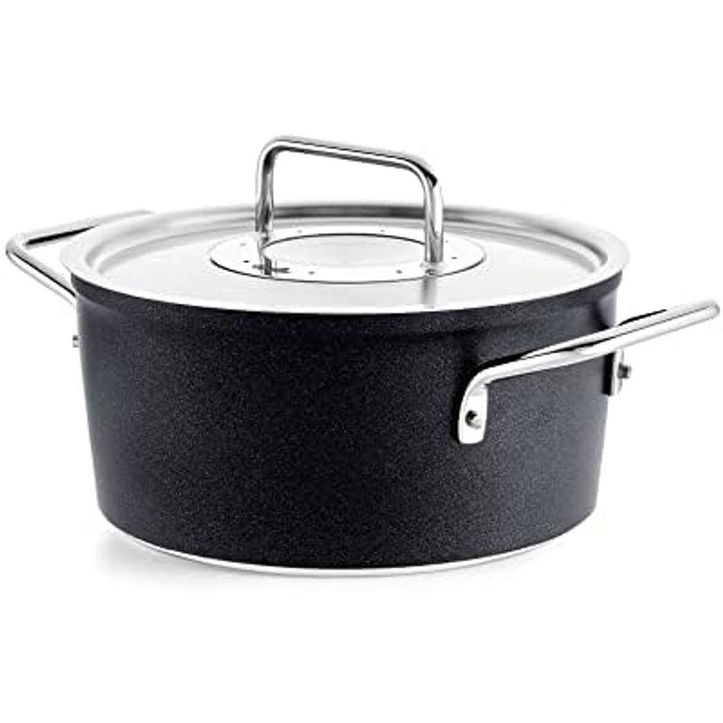 フィスラー(Fissler) 片手鍋 18cm アダマント ソースパン ガス火/IH対応 ノンスティックコーティング ドイツ製 ブラック 日｜jjhouse｜04