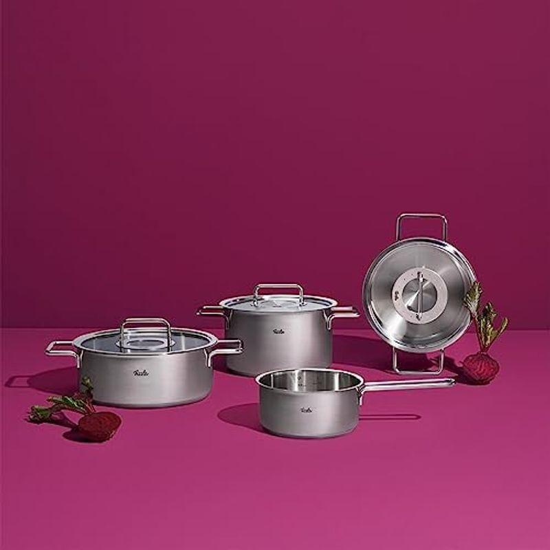 フィスラー (Fissler) 片手鍋 16cm ピュア コレクション ソースパン ガス火/IH対応 ドイツ製 日本正規販売品 シルバー 0｜jjhouse｜10