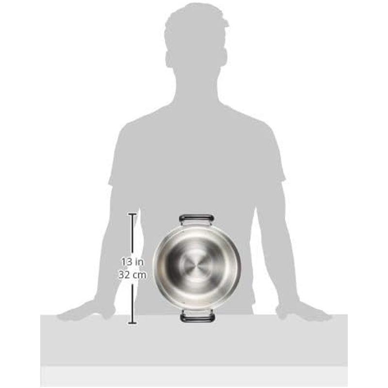 遠藤商事 TKG 両手鍋 36cm ステンレス製で錆びにくく丈夫で衛生的 IH対応 外径×深さ(mm)395×170 底径(mm)320 板｜jjhouse｜09