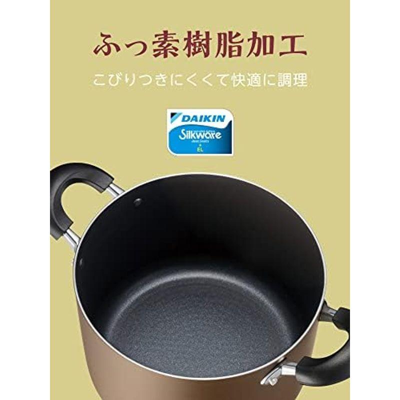 両手鍋 大きい鍋 キッチン用品 和平フレイズ 32cm 大量 調理 おでん カレー シチュー 内面ふっ素 汚れにくい 直火・IH おおらか鍋 RB-25｜jjhouse｜17