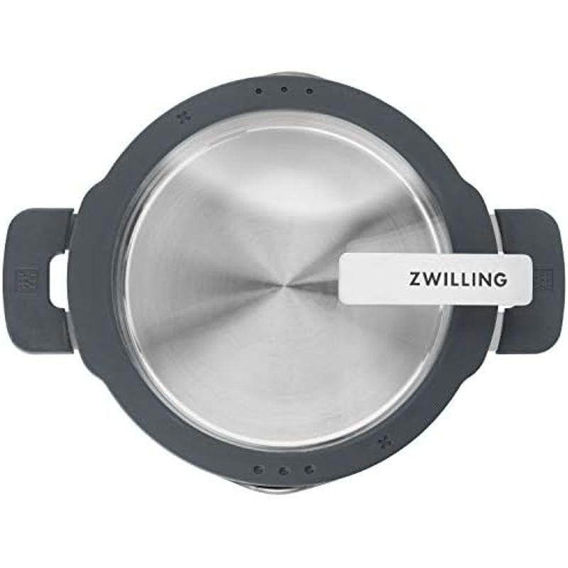 Zwilling ツヴィリング 「 シンプリファイ ストックポット 24cm (ガラス蓋付き) 」 両手 深型 パスタ 鍋 ステンレス 底面｜jjhouse｜14