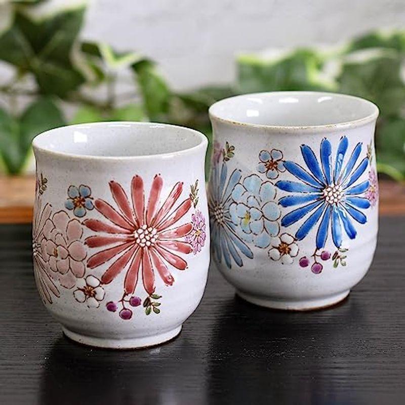 夫婦茶碗 湯呑み ペア 食器セット 九谷焼 華 陶器 茶碗 ブランド 夫婦茶碗 湯呑み ペア 食器セット 九谷焼 華 陶器 茶碗 ブランド