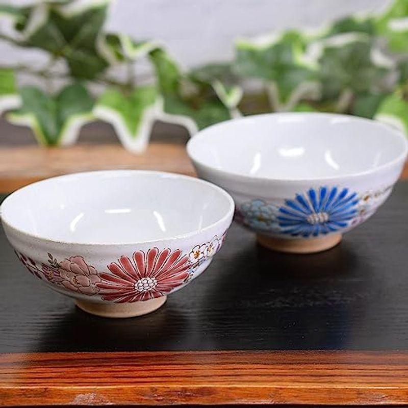 夫婦茶碗 湯呑み ペア 食器セット 九谷焼 華 陶器 茶碗 ブランド 夫婦茶碗 湯呑み ペア 食器セット 九谷焼 華 陶器 茶碗 ブランド