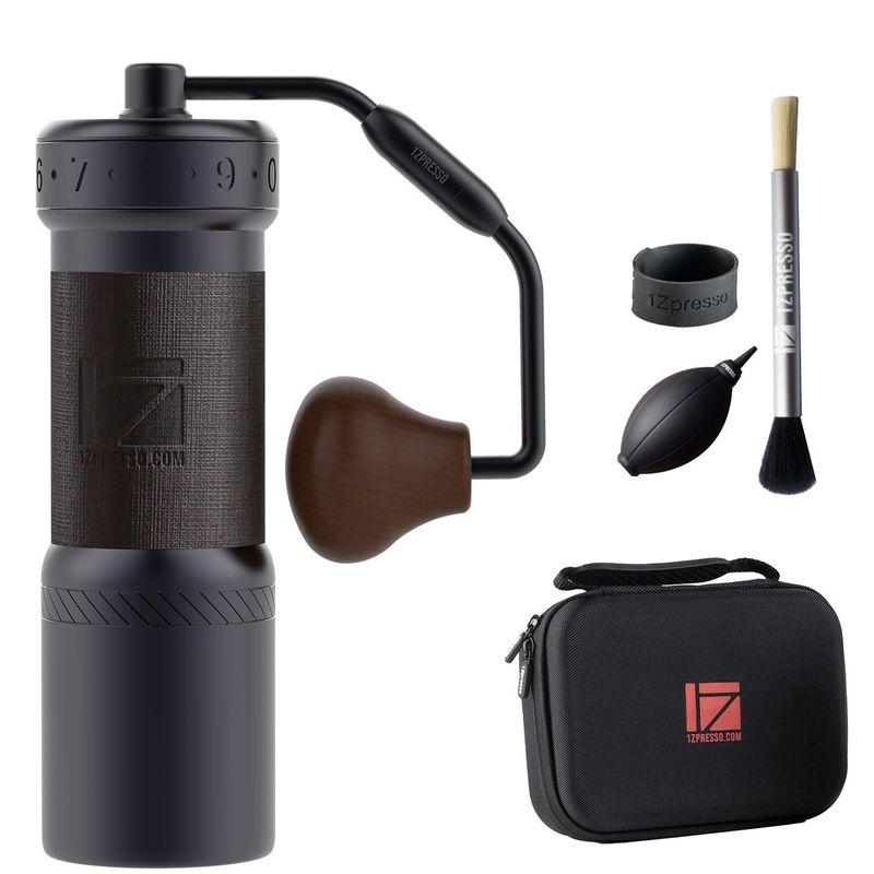 1Zpresso K-Ultra 手挽きコーヒーミル アイアングレー 携帯用ケース 