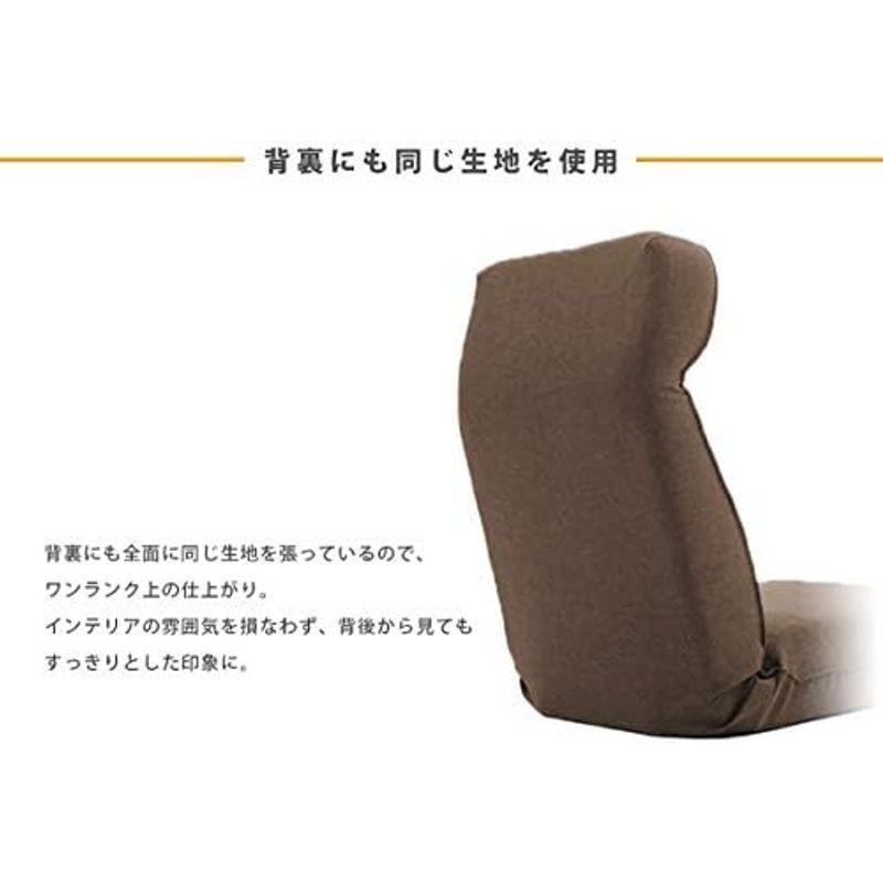 JUKA ジュカ 日本製 座椅子 ヘッドリクライニング ポケットコイル 14段ギア ダリアンアッシュグレー A1120pr-625GRY｜jjhouse｜08