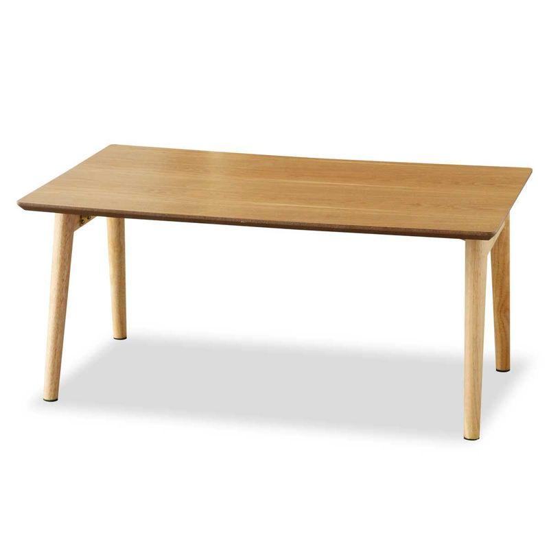 座卓・ちゃぶ台 木製折りたたみテーブル 75×45×34cm センター 座卓・ちゃぶ台 木製折りたたみテーブル 75×45×34cm センター