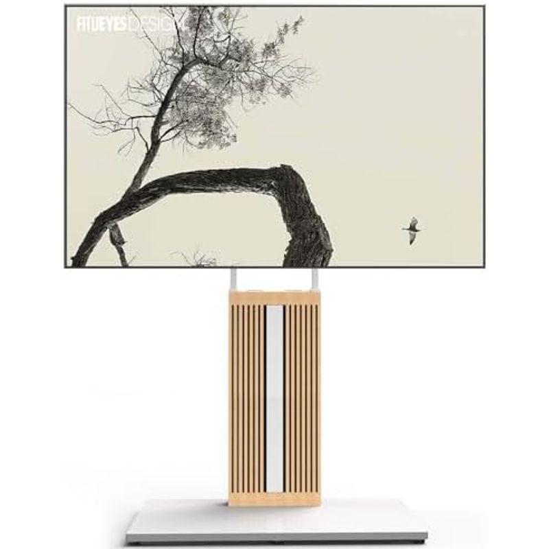 FITUEYES DESIGN 木製デザイン 強化ベース ロータイプ テレビスタンド 32?65インチ対応 壁掛け用品 首振り 壁寄せ TV｜jjhouse｜16